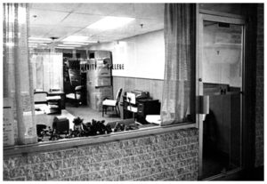 Old office in Salisbury mall